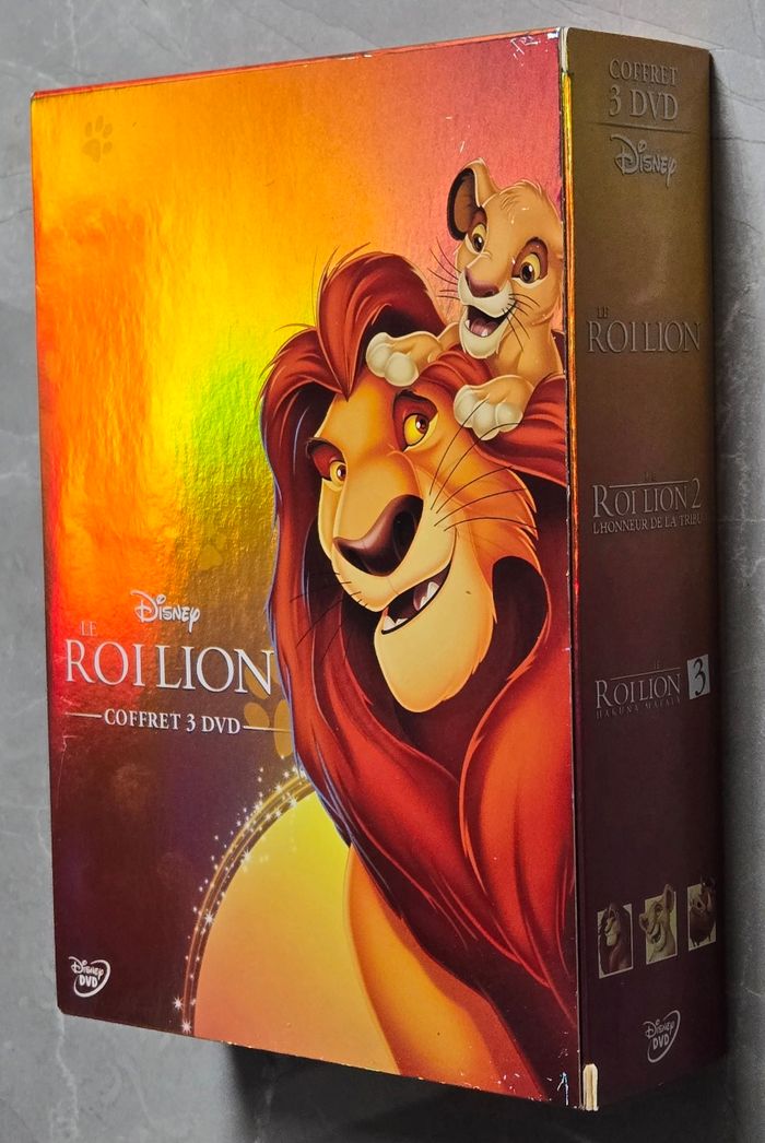 Coffret de la Trilogie du Roi Lion (Disney) d'occasion en très bon état - photo numéro 4