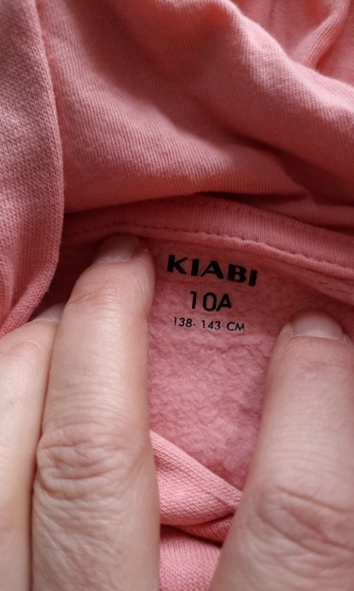 Sweat à capuche 10 ans kaki - photo numéro 2