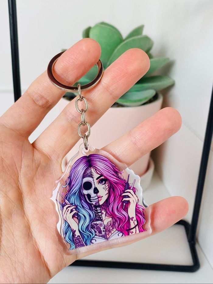 Porte-clés Résine Shaïna - photo numéro 2