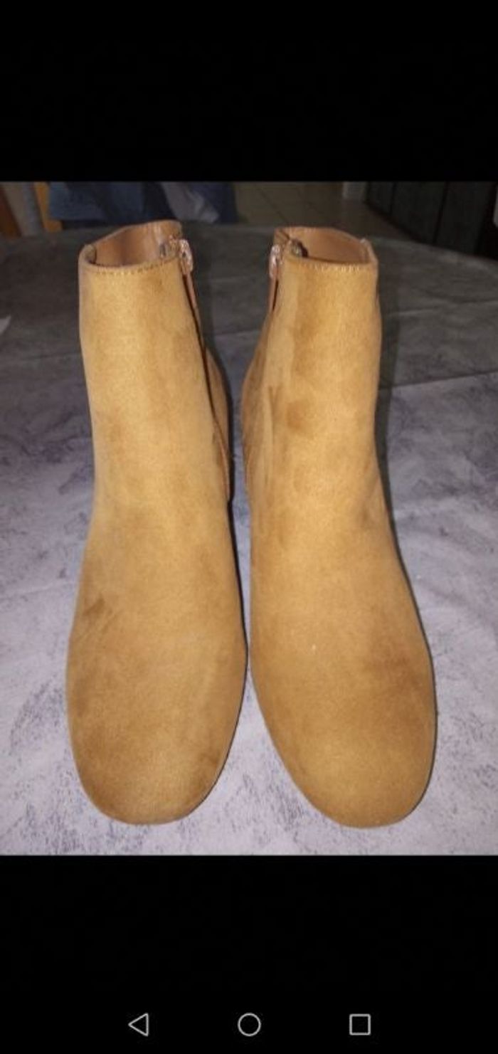 Bottines Camel