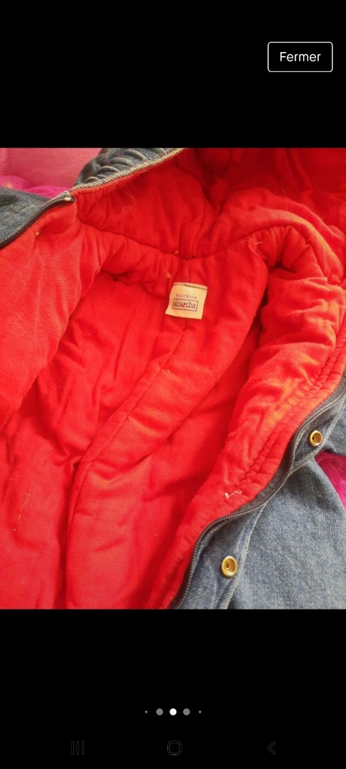 Combinaison chaude  jean sans pied avec capuche - photo numéro 4