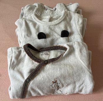 Lot 3 pyjamas — 0/3 mois & 3 mois