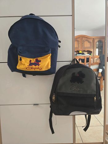 Sac à  dos vintage 1990 Chipie lot de 2