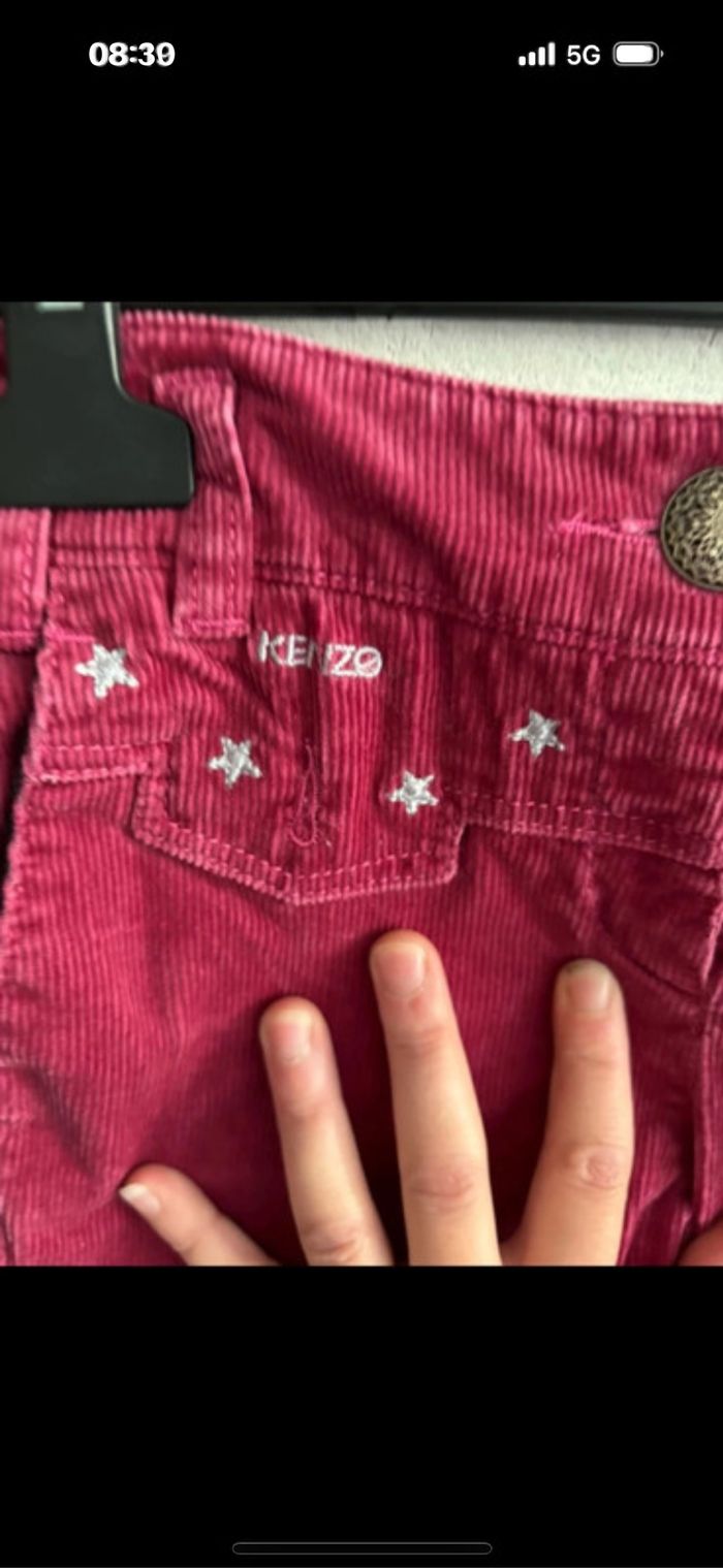 Pantalon Kenzo taille 8 ans - photo numéro 2