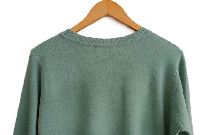 Pull fin vert. Col rond. Primark. Taille 40 / 42 - photo numéro 7