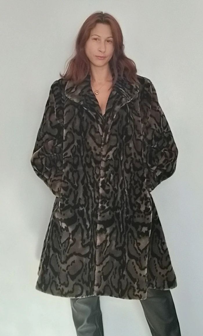 Superbe manteau fourrure vintage
