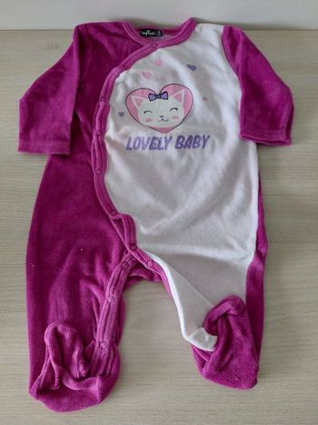 Grenouillère lovely baby fille 6mois