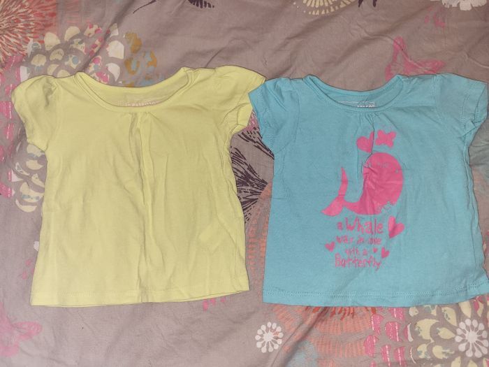 Tee-shirt fille 6 mois