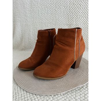 Bottines marron à talons Women Only taille 39/6