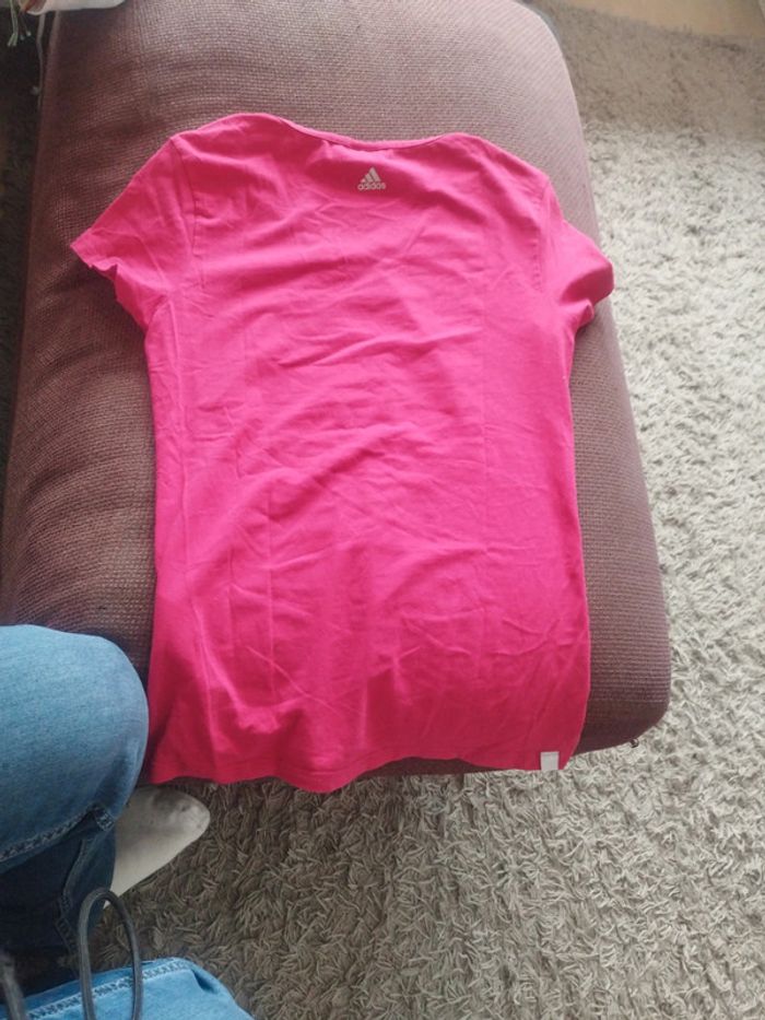 T-shirt adidas femme manches courtes taille M - photo numéro 4
