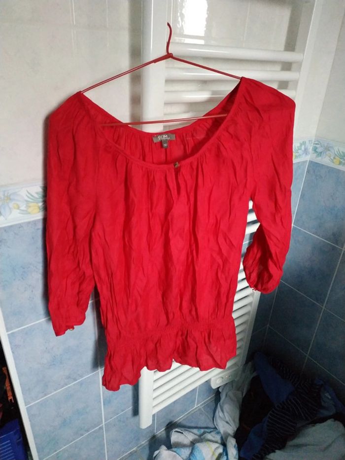 Tunique blouse manches 3/4 grain de malice 36