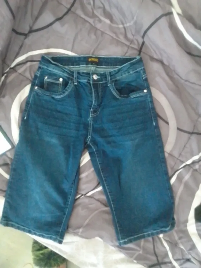 Short en jean