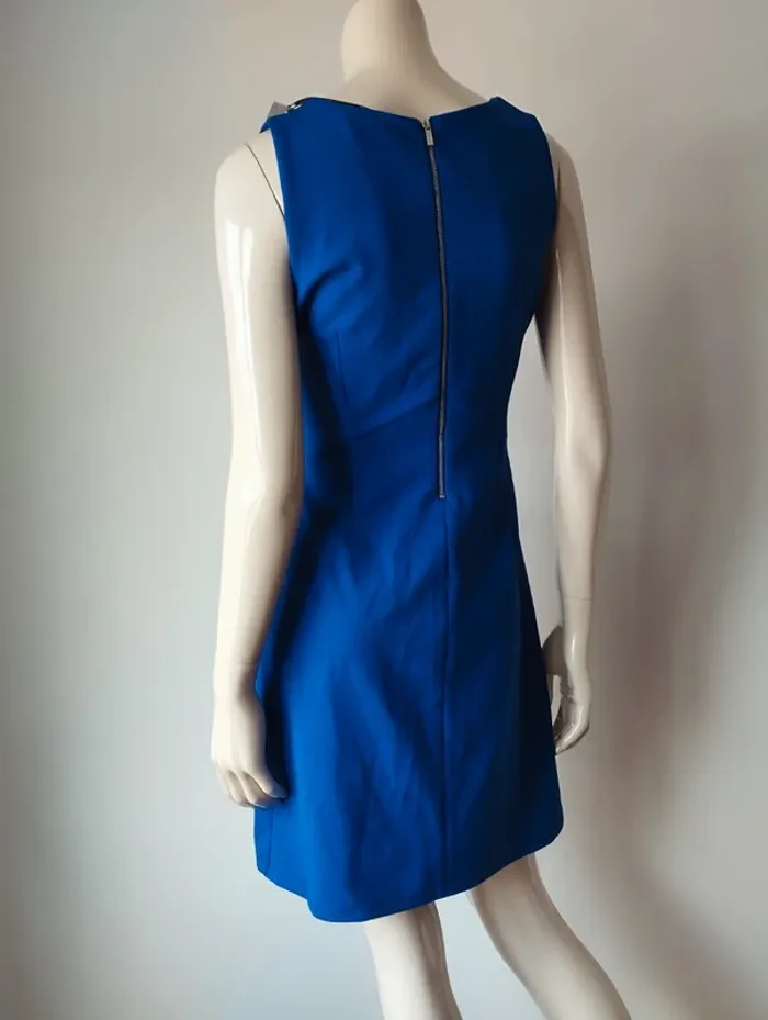 Robe de soirée Morgan bleue taille 38 - photo numéro 4
