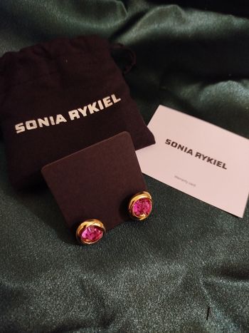 Boucles d'oreilles Sonia Rykiel neuves