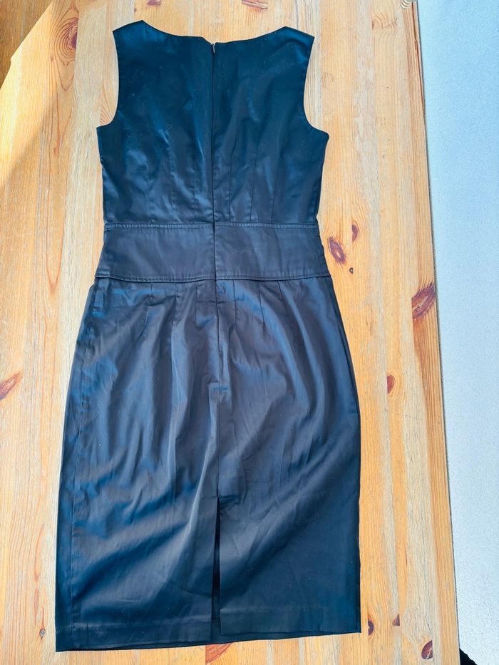 Robe mi-longue noir