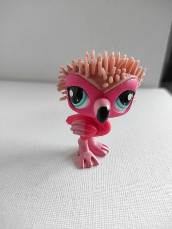 My littlest petshop oiseau Flamant rose 2572