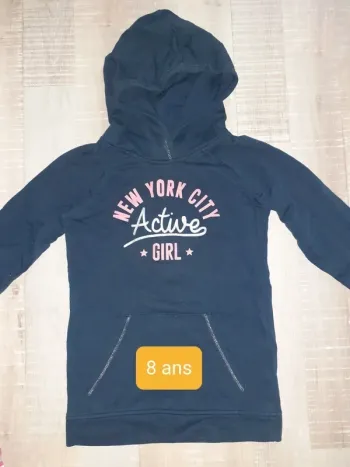 Sweat à capuche New york