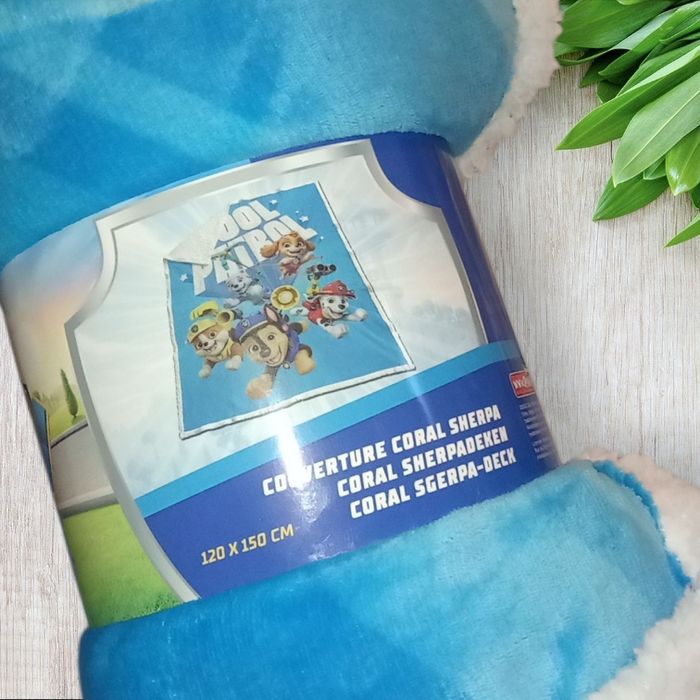 Grande couverture en sherpa Pat patrouille paw patrol - photo numéro 3