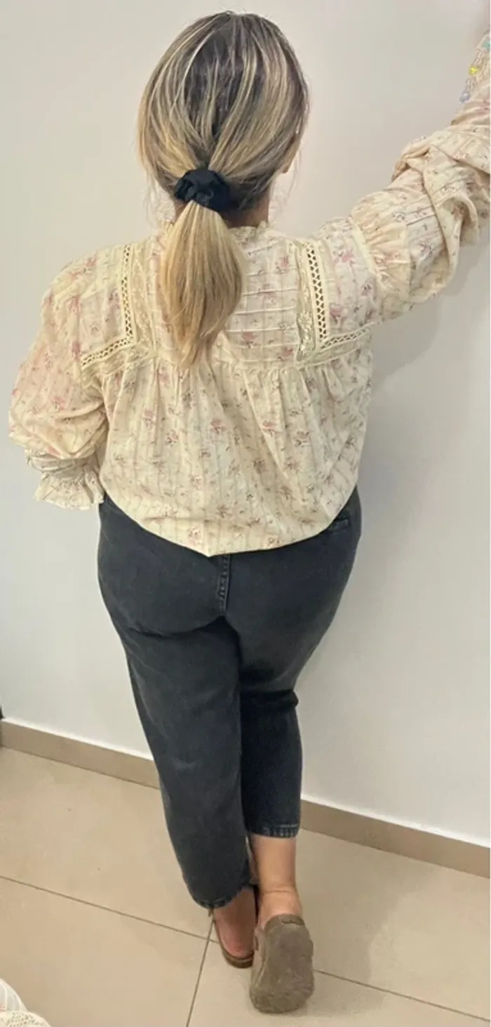 Chemise romantique Haby  Ba&sh taille 40 - photo numéro 6