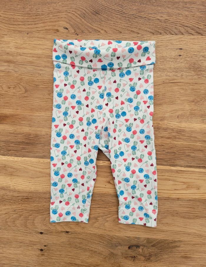 Legging fleurs - 62 cm