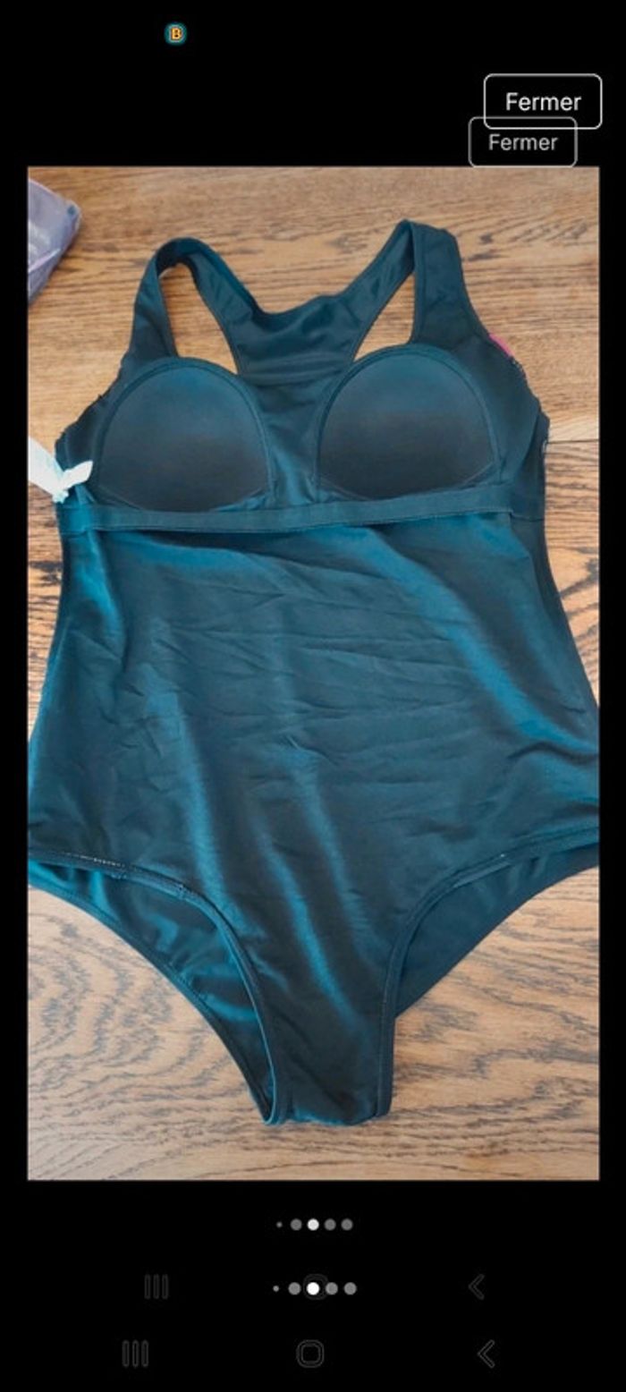 Maillot de bain noir violet Panther fr 42 - photo numéro 16
