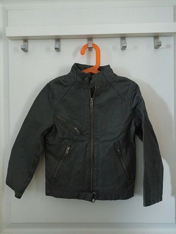 Véritable veste en cuir Ikks 6 ans