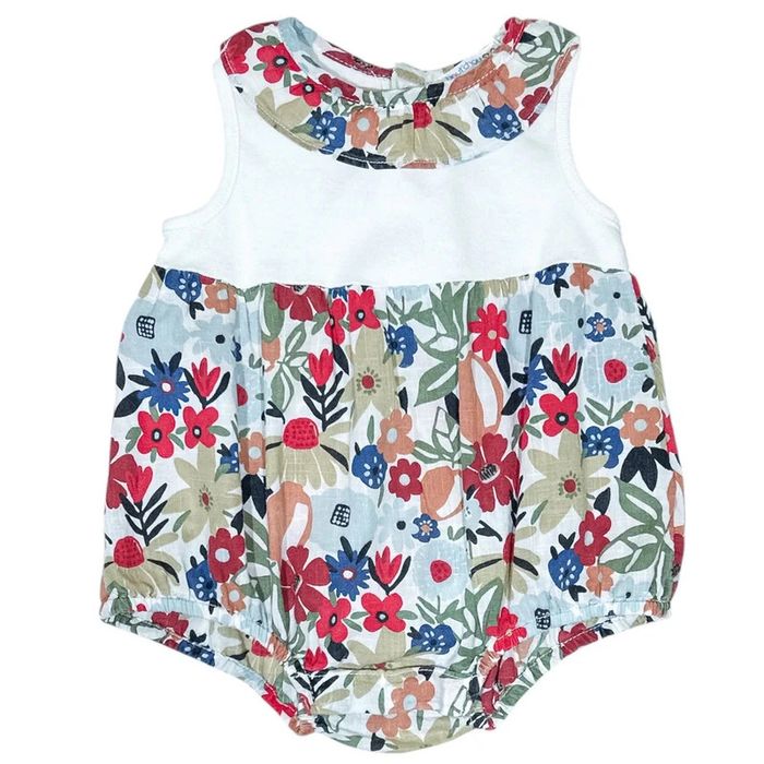 Bout'chou Combinaison courte 3 mois en coton bio