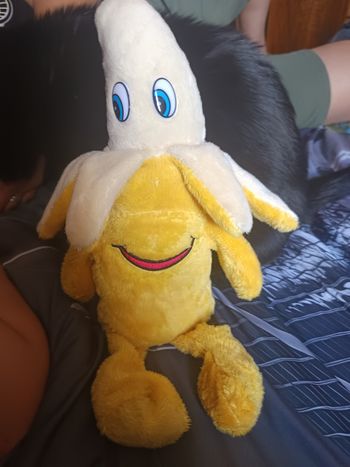 Peluche banane 