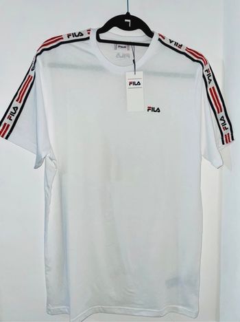 T-shirt blanc FILA