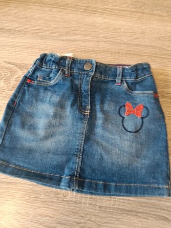 Jupe jean Minnie