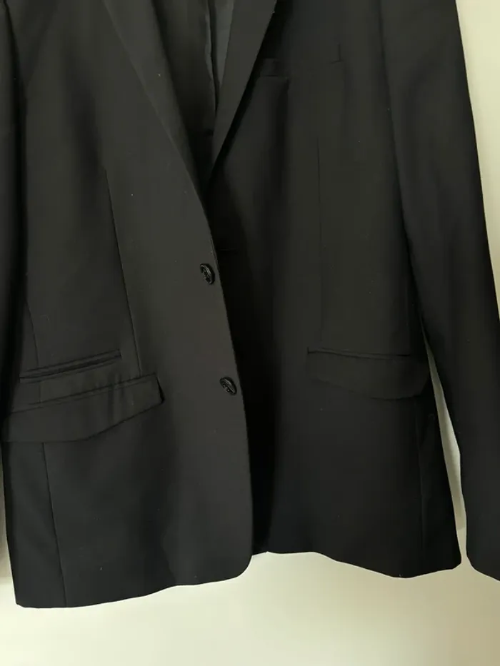 Blazer de costume noir Celio Taille 48 - photo numéro 4