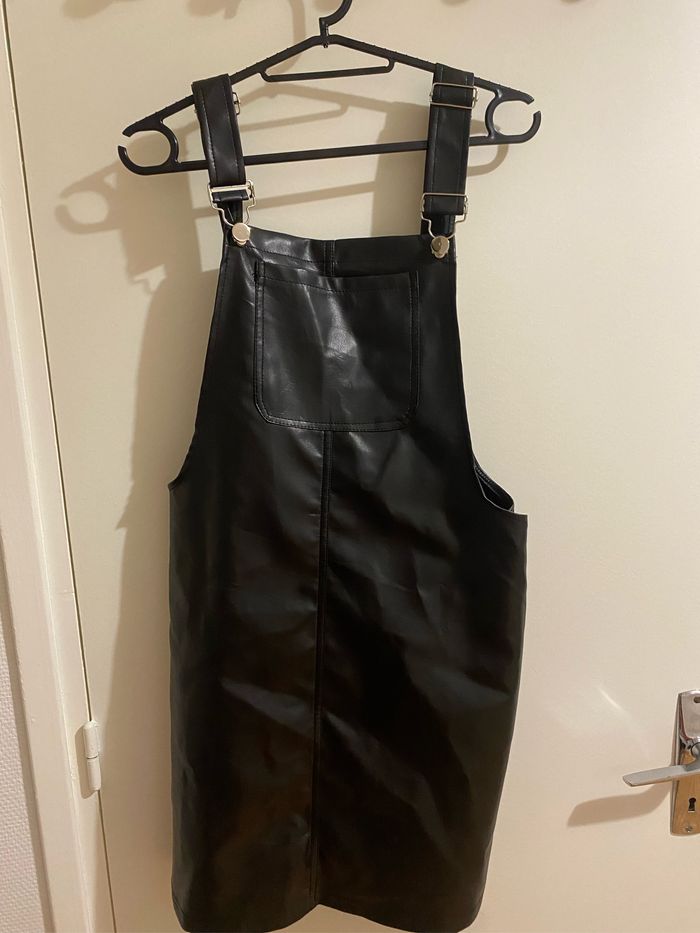 Robe effet cuir