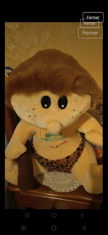 Peluche bébé allemand