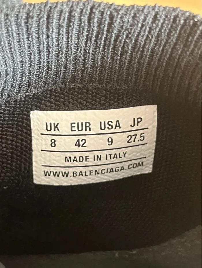 Balenciaga Speed 10 noires et blanches - photo numéro 7