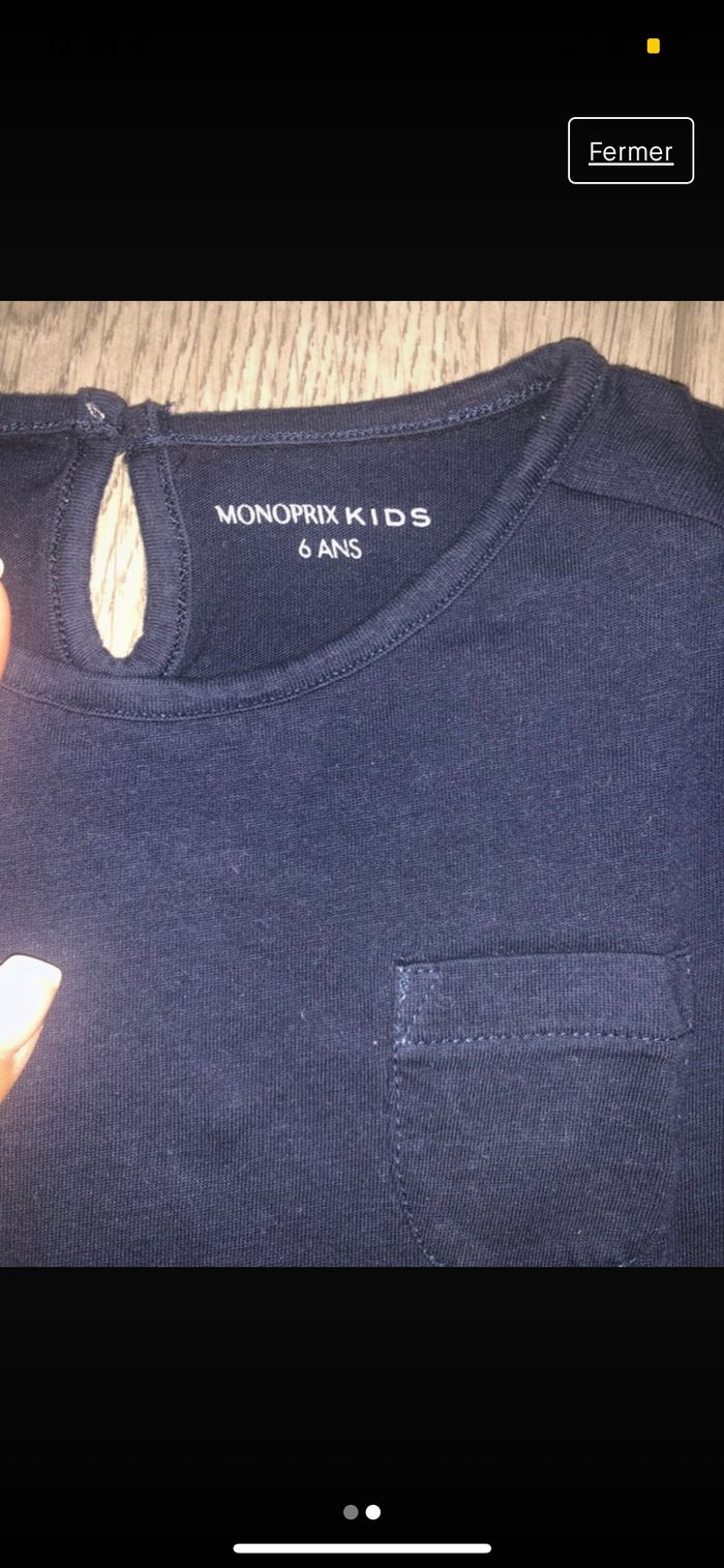 Haut ML Monoprix 6 ans - photo numéro 2