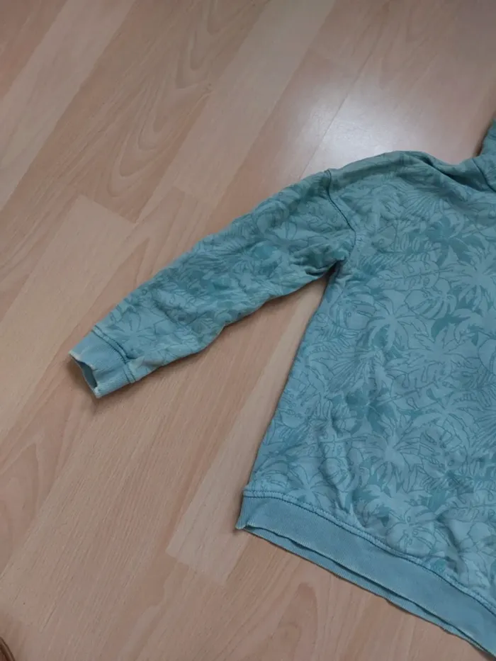 Sweat fin capuche effet used - photo numéro 2
