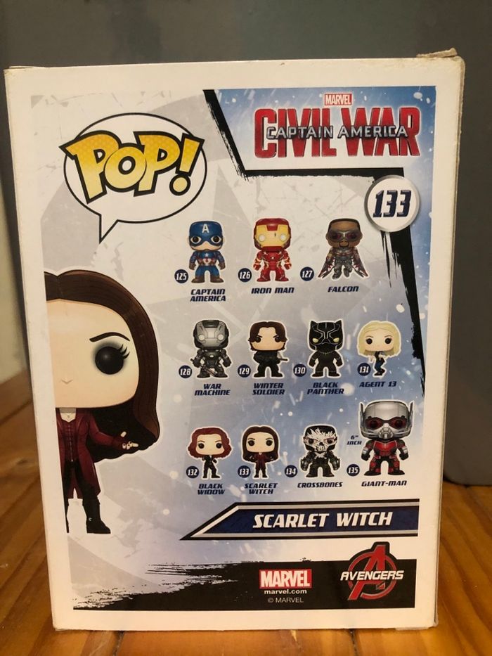 Pop Marvel Scarlet Witch 133 - photo numéro 3