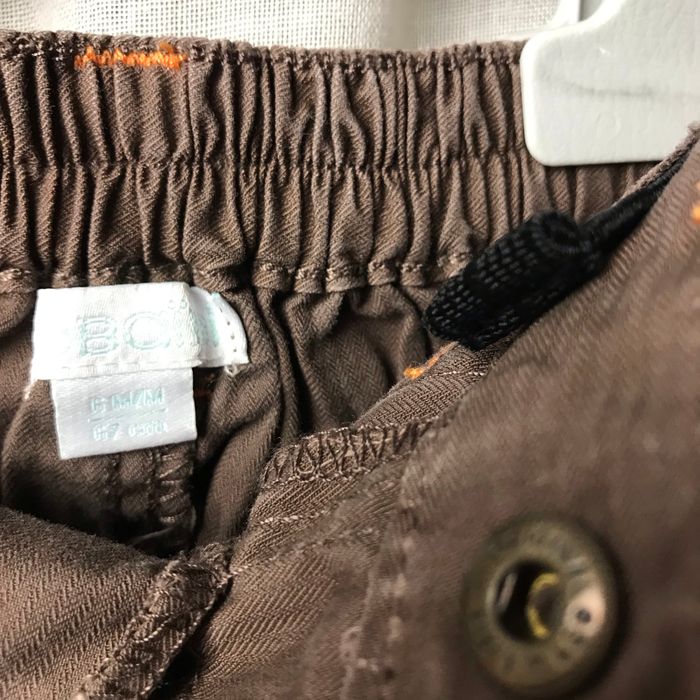 Short marron 6 mois Obaibi - photo numéro 4
