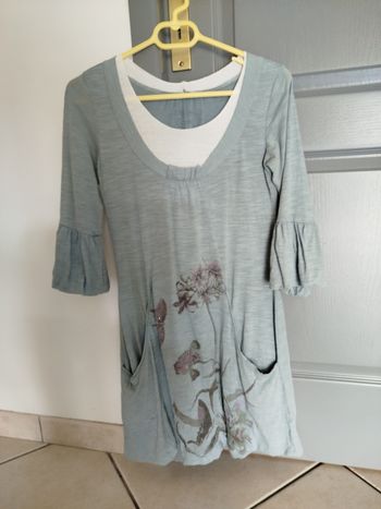 Robe manches 3/4