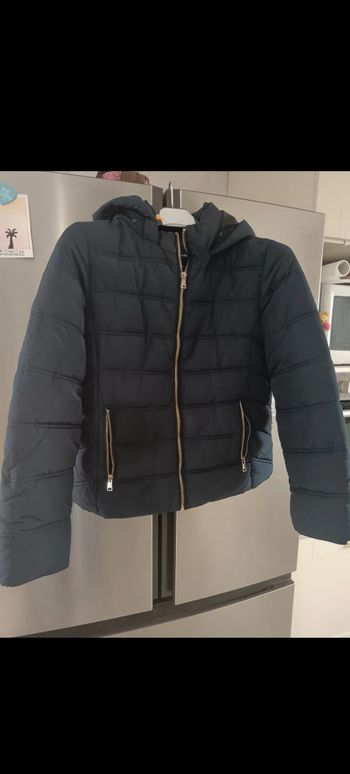 Blouson femme bleu marine