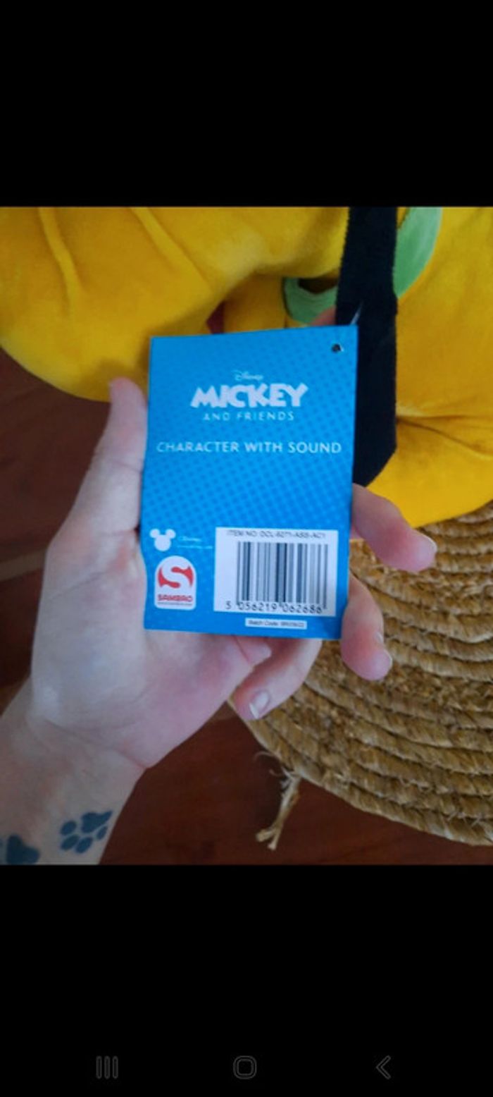 Grande Peluche Disney Pluto - photo numéro 6