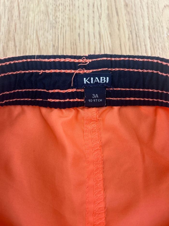 Short de bain saumon taille 3 ans - photo numéro 2