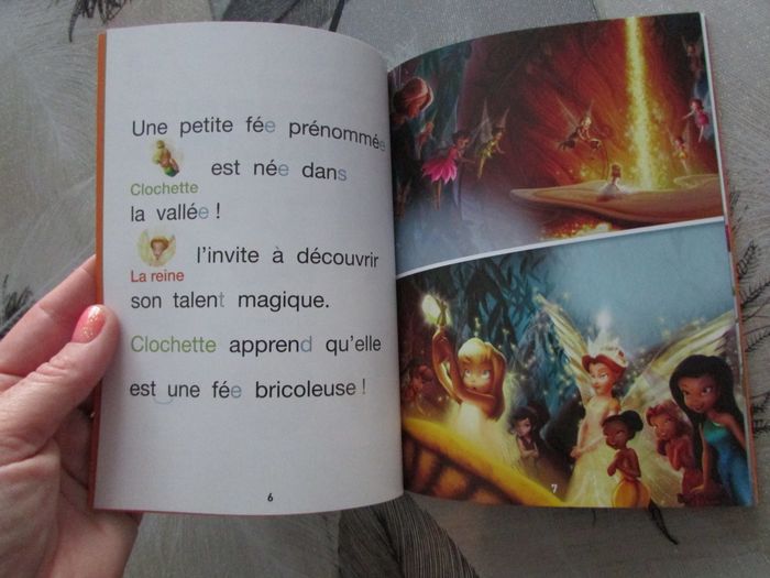 Livre J'apprends à lire avec les Grands Classiques Disney La Fée Clochette niveau milieu de CP - photo numéro 4