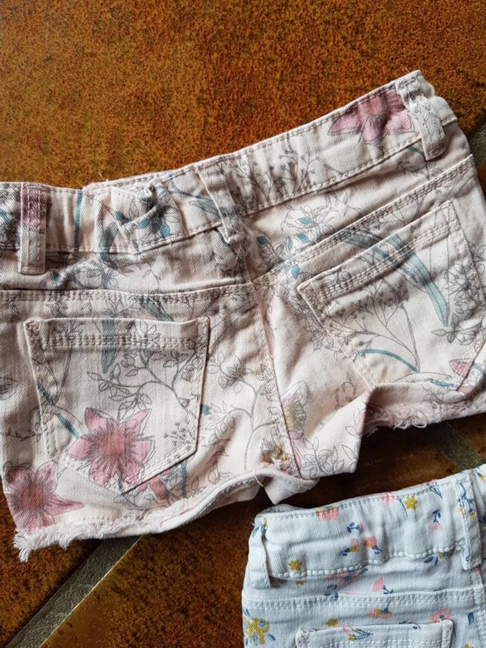 Lot de 2 shorts fille 3ans tape à l'oeil - photo numéro 4