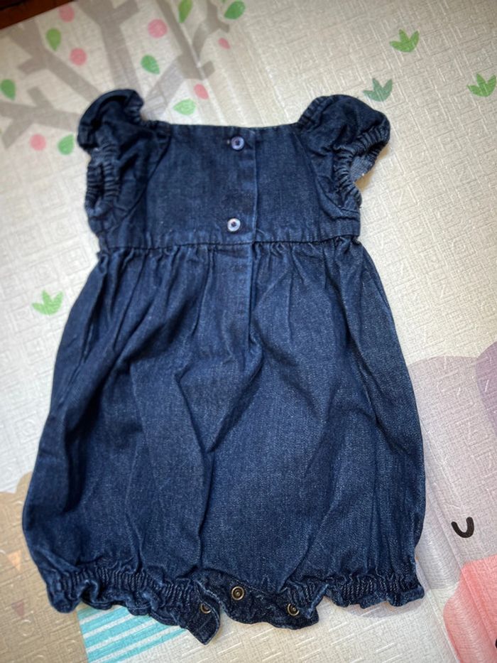 Combinaison en jean/ barboteuse - photo numéro 4