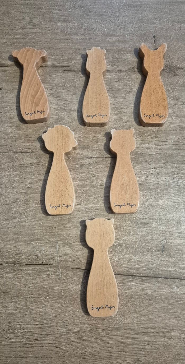 Jeu de quilles en bois animaux - photo numéro 9