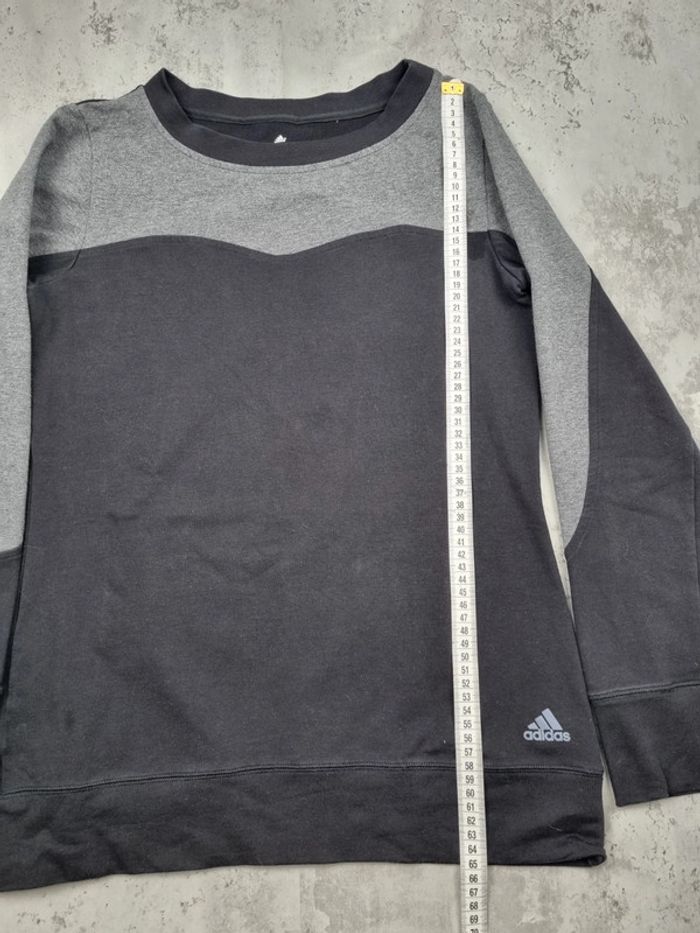 Sweat Adidas noir – Taille S Femme (mesures en photos) - photo numéro 5