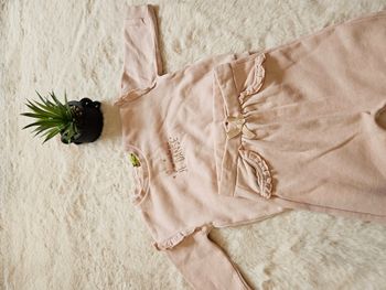 🌟 Tape à l'œil- Ensemble pantalon +pull rose - Taille 6 mois