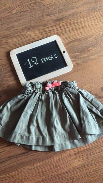 Jupe kaki - 12 mois