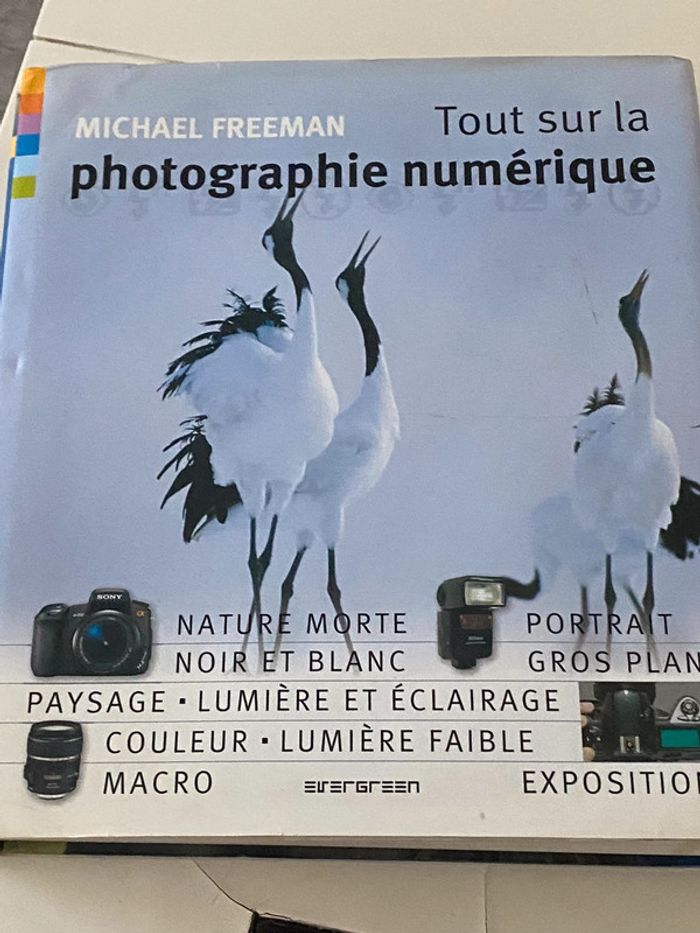 Livre tout sur la photographie numérique